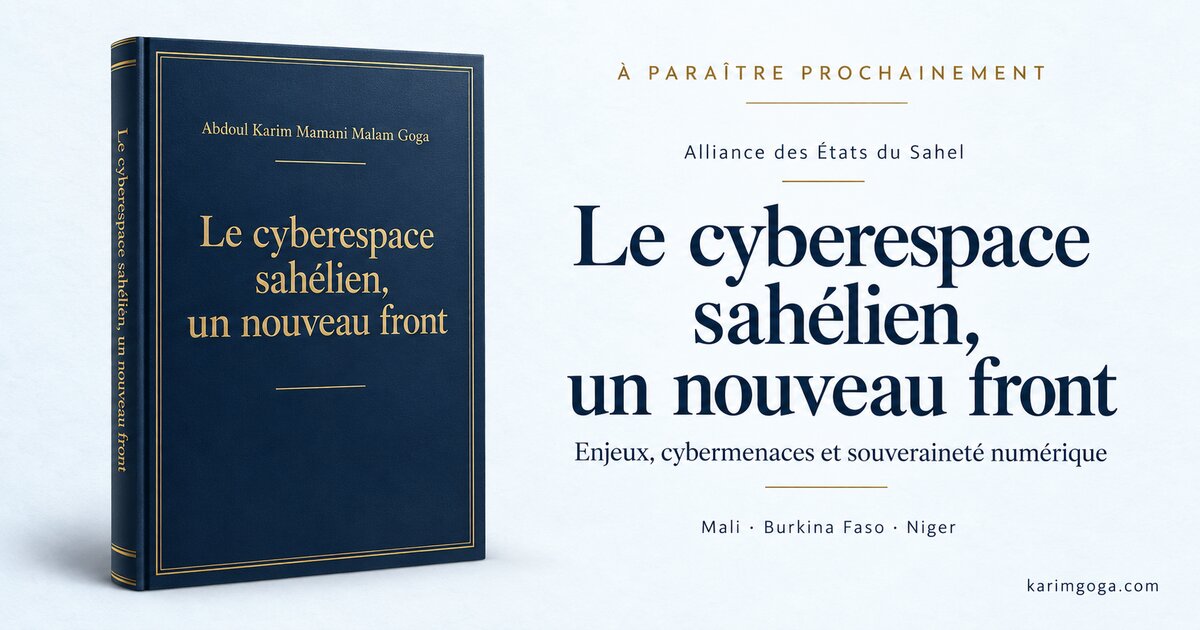 Couverture du livre Le cyberespace sahélien, un nouveau front